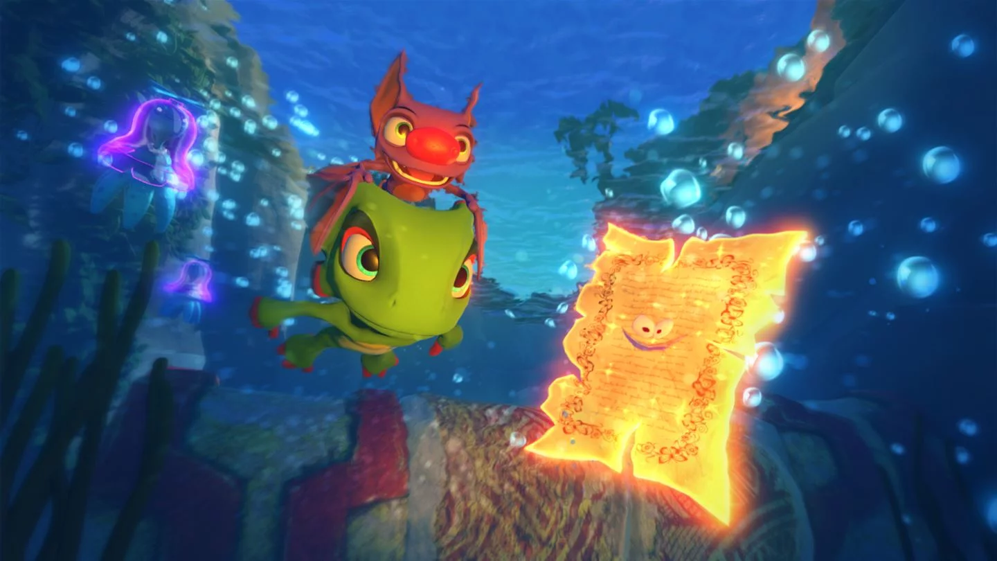 Изображение игры: Yooka-Laylee + Toybox Pre Order