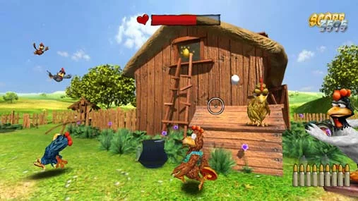 Изображение игры: Chicken Riot