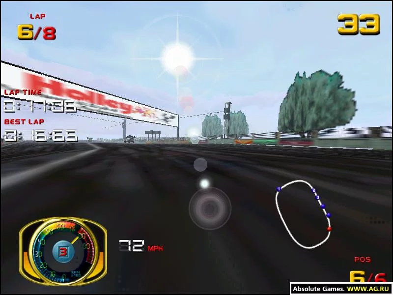 Изображение игры: Sprint Car Racing