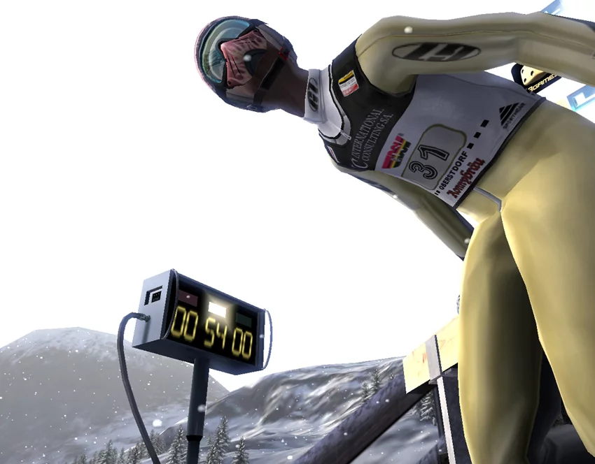 Изображение игры: RTL Ski Jumping 2007