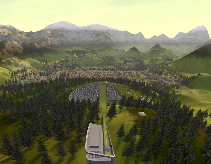 Изображение игры: RTL Ski Jumping 2007