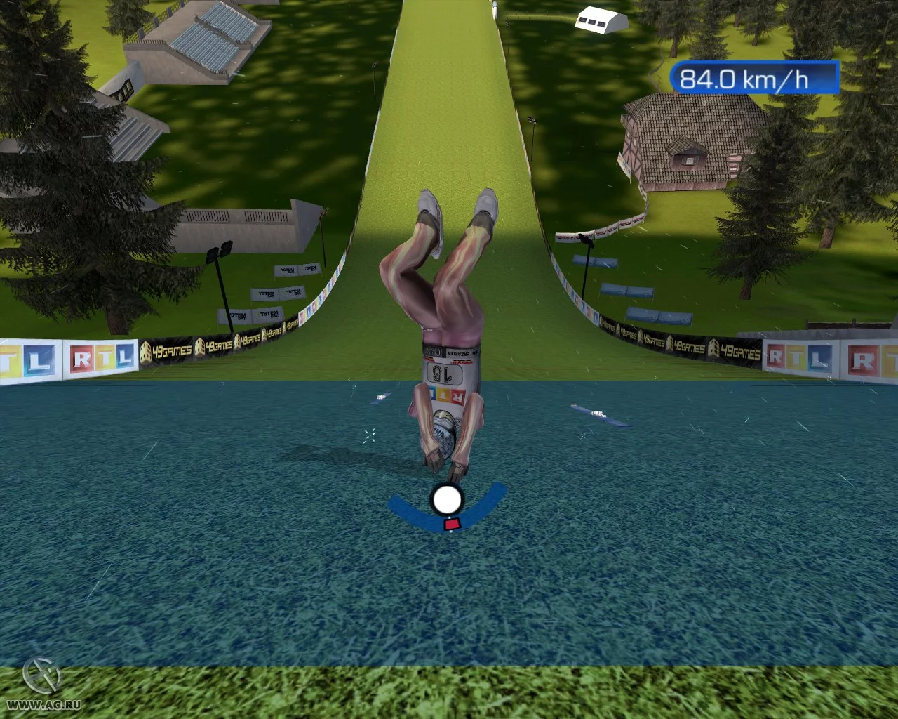 Изображение игры: RTL Ski Jumping 2007