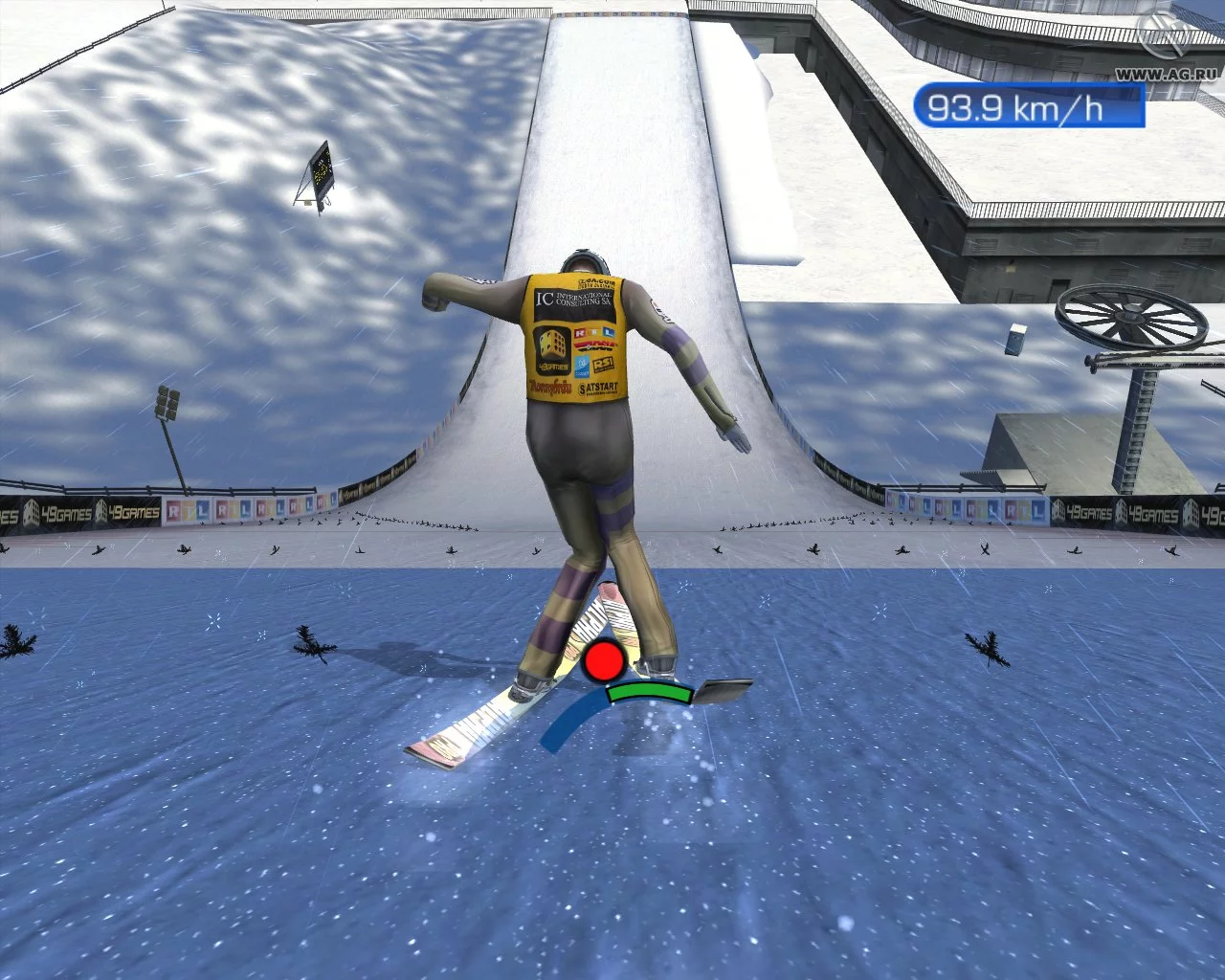 Изображение игры: RTL Ski Jumping 2007