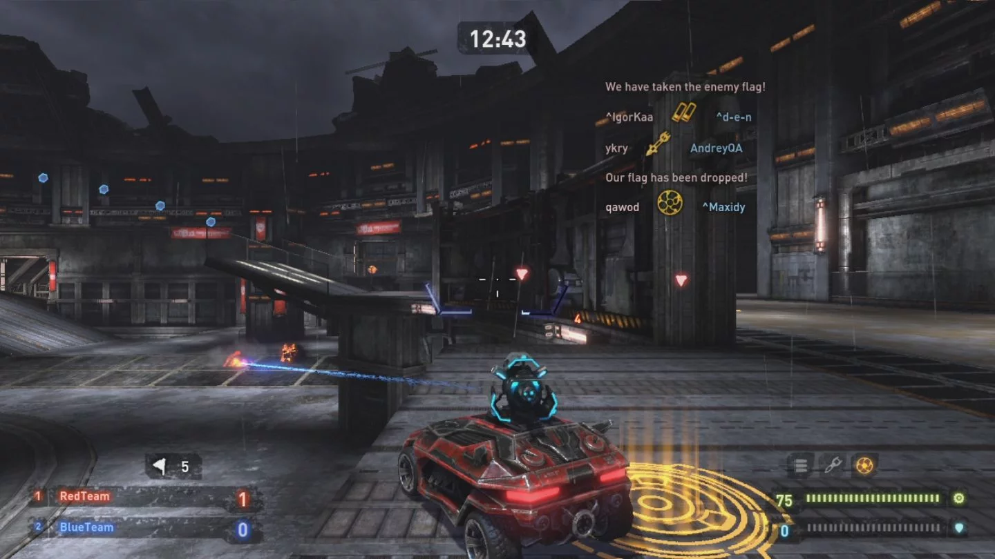 Изображение игры: Wheels of Destruction: World Tour