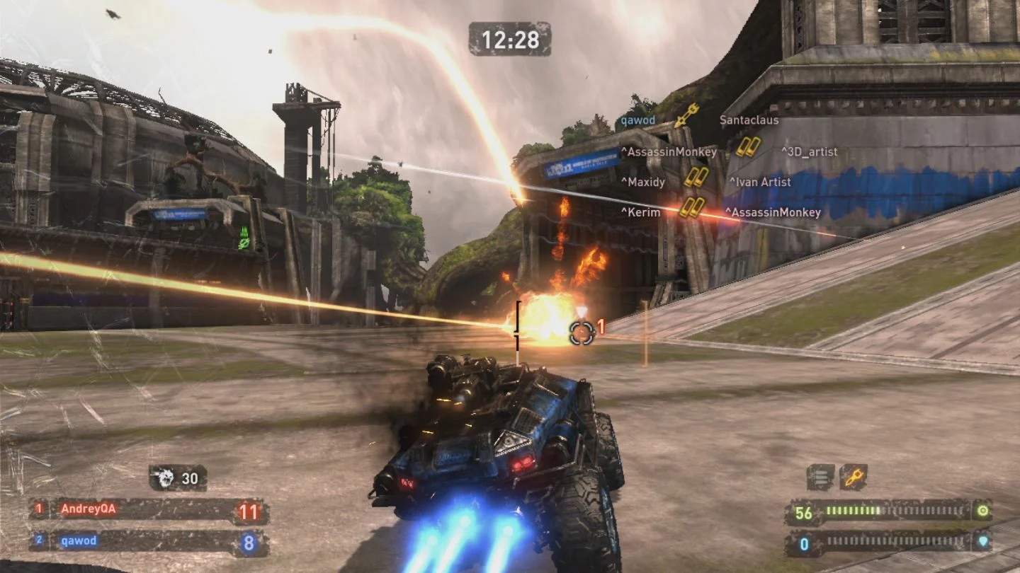Изображение игры: Wheels of Destruction: World Tour