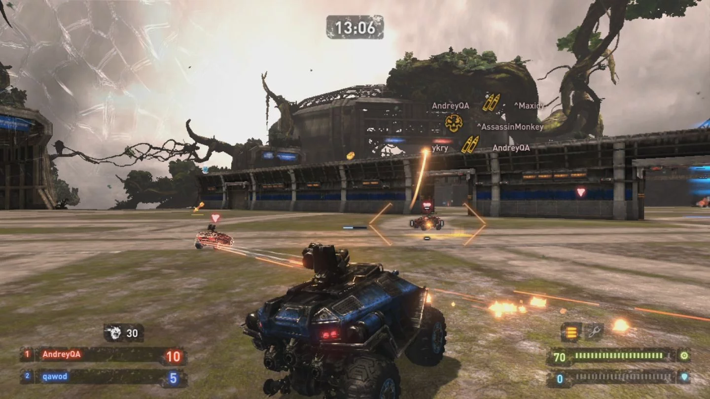 Изображение игры: Wheels of Destruction: World Tour