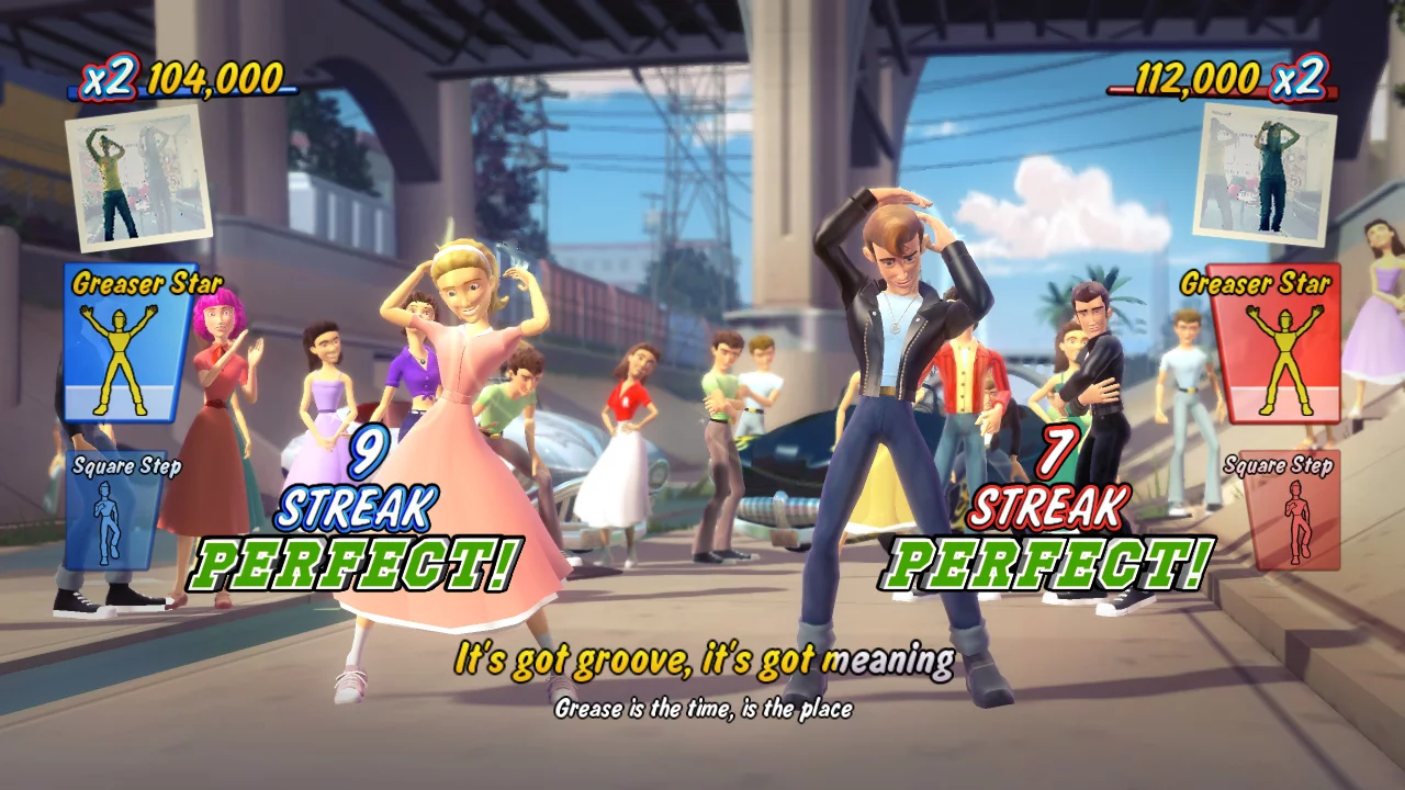 Изображение игры: Grease: The Game