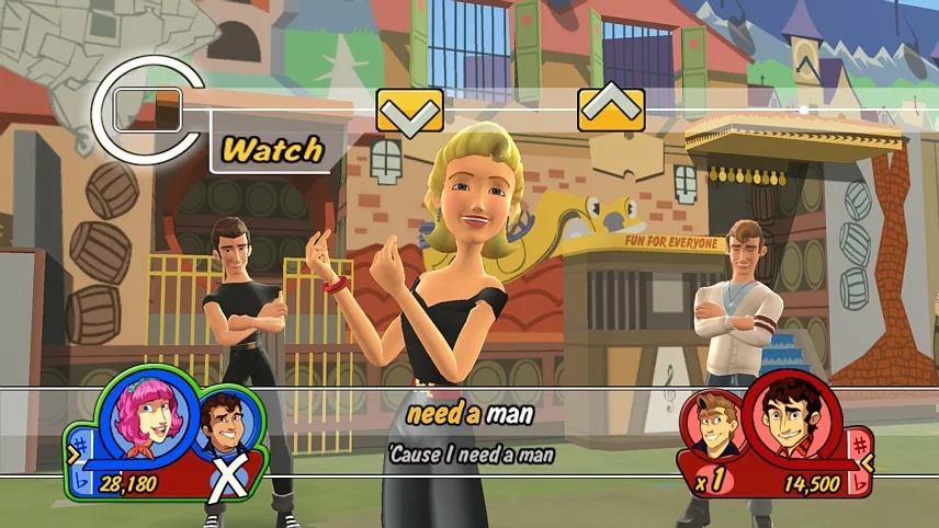 Изображение игры: Grease: The Game