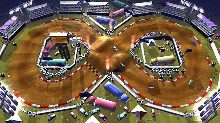 Изображение игры: Rock 'N Racing Off Road