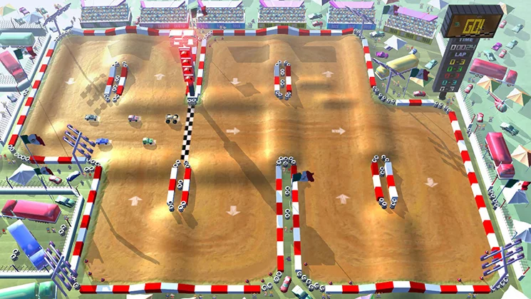 Изображение игры: Rock 'N Racing Off Road