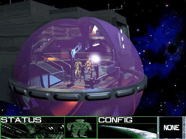 Изображение игры: Aliens: A Comic Book Adventure