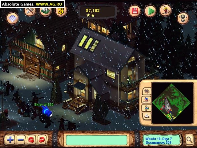 Изображение игры: Ski Resort Tycoon 2