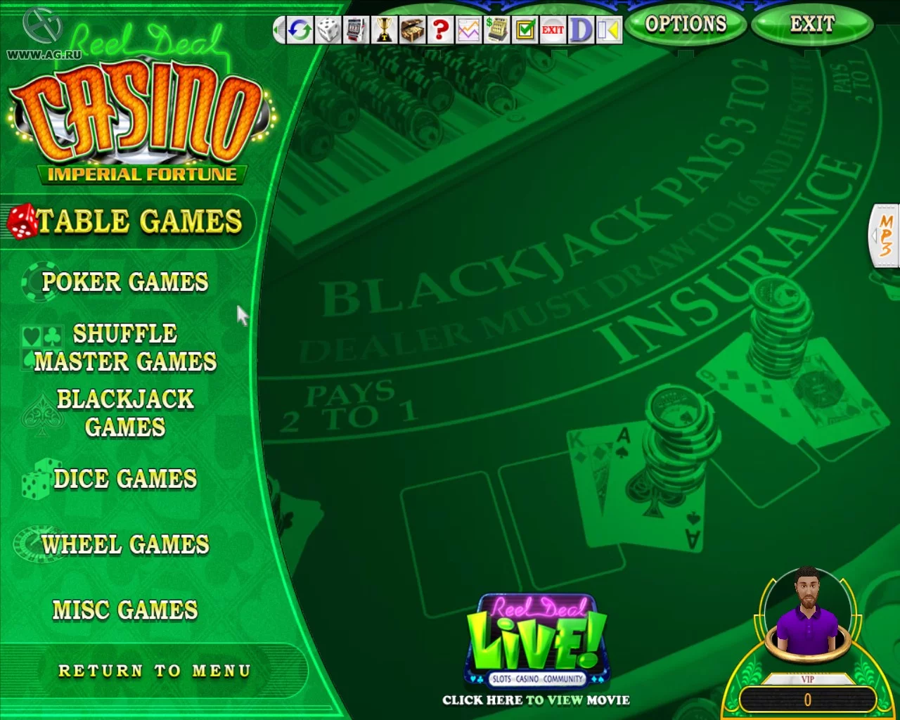 Изображение игры: Reel Deal Casino: Imperial Fortune