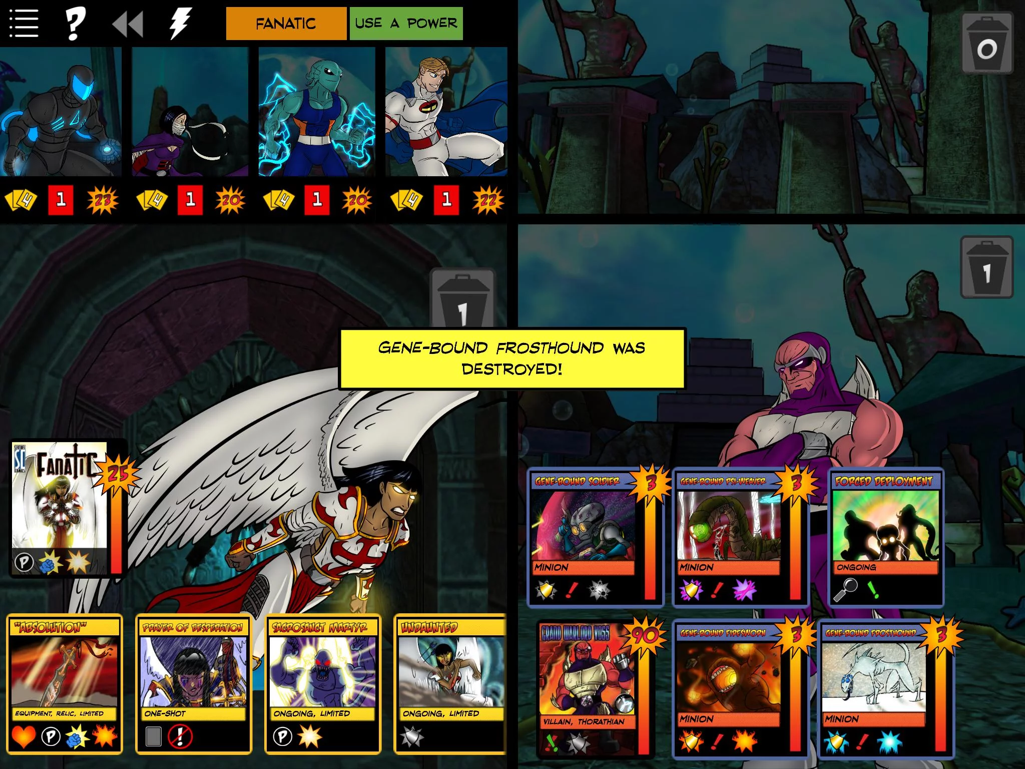 Изображение игры: Sentinels of The Multiverse: The Video Game