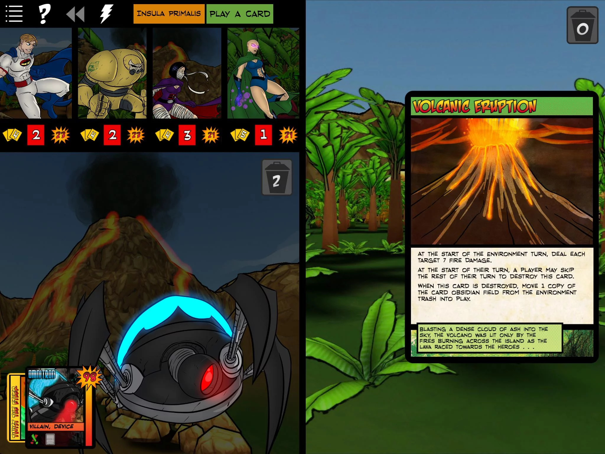 Изображение игры: Sentinels of The Multiverse: The Video Game