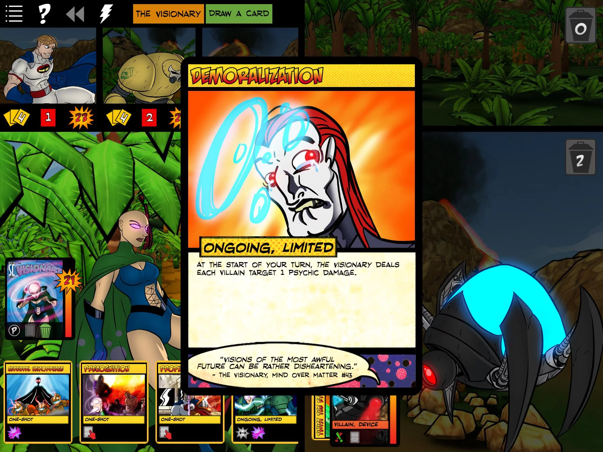 Изображение игры: Sentinels of The Multiverse: The Video Game