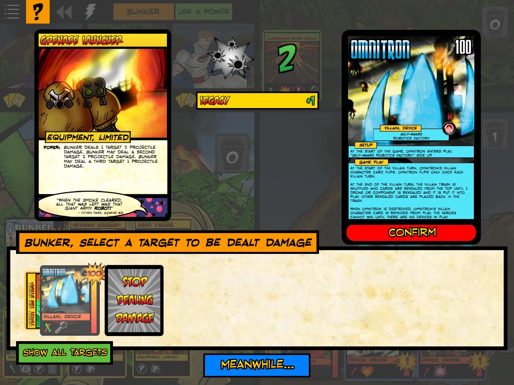 Изображение игры: Sentinels of The Multiverse: The Video Game