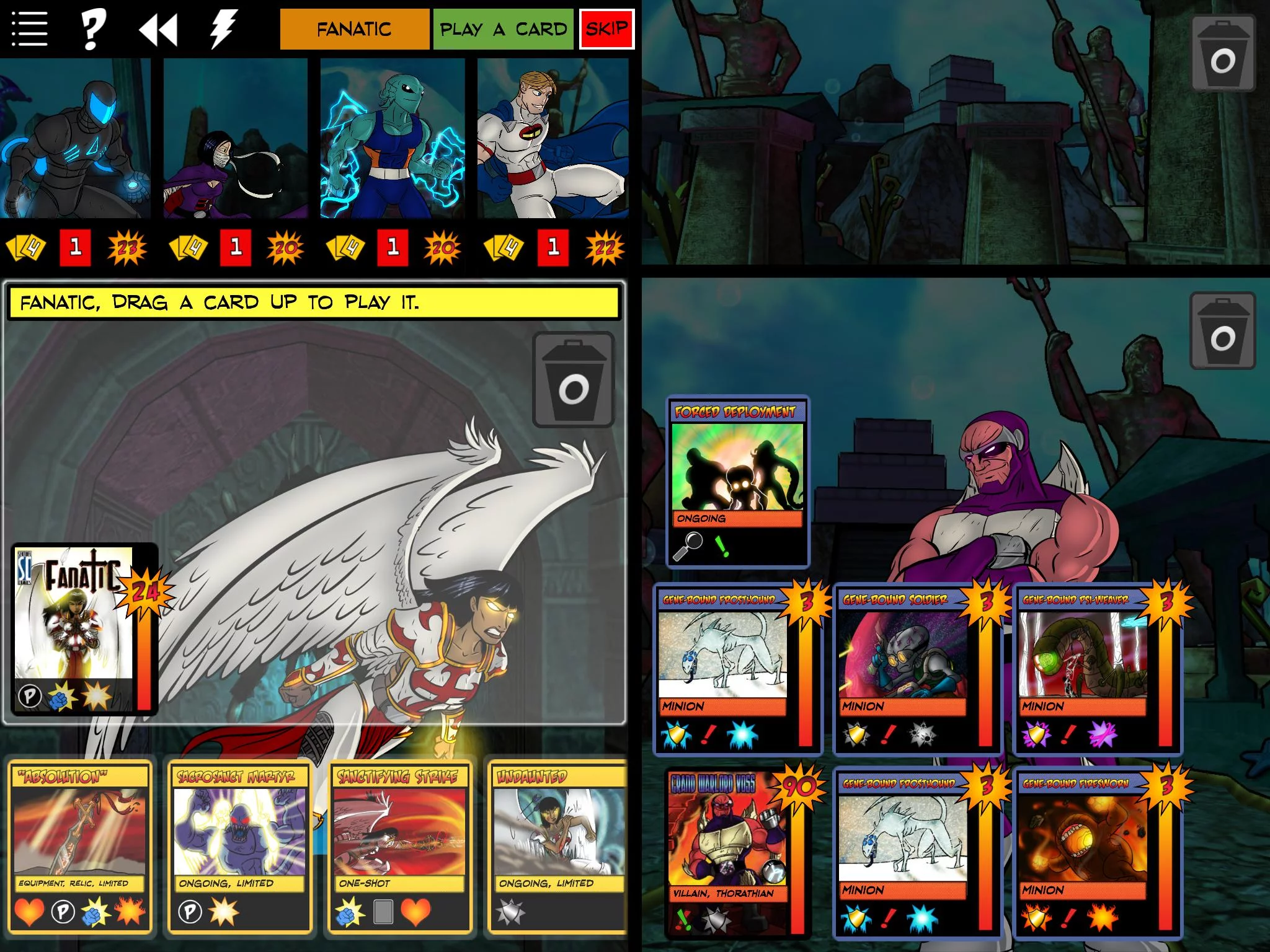 Изображение игры: Sentinels of The Multiverse: The Video Game