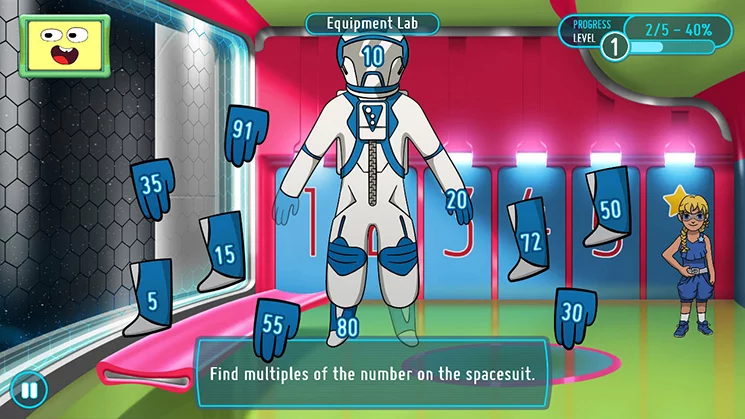 Изображение игры: Smart Adventures - Mission Math