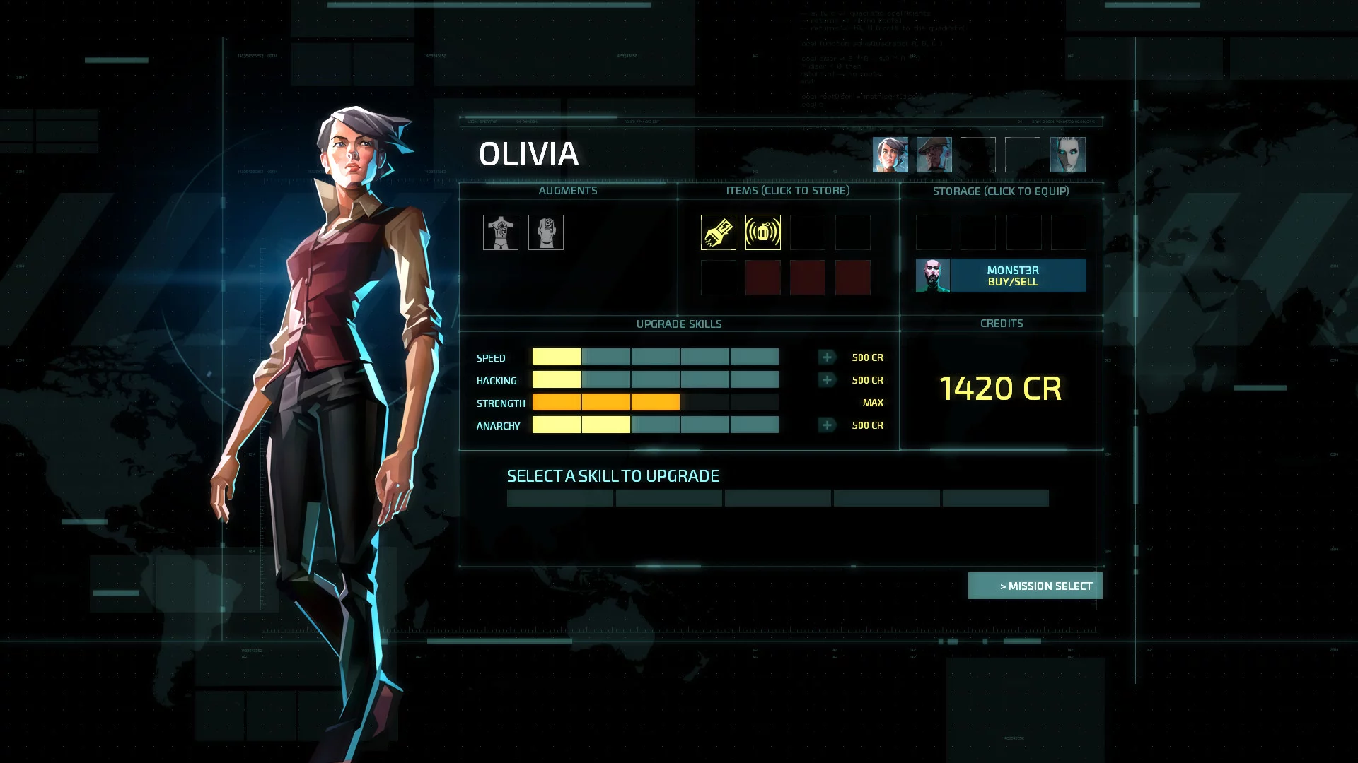 Изображение игры: Invisible, Inc. Contingency Plan