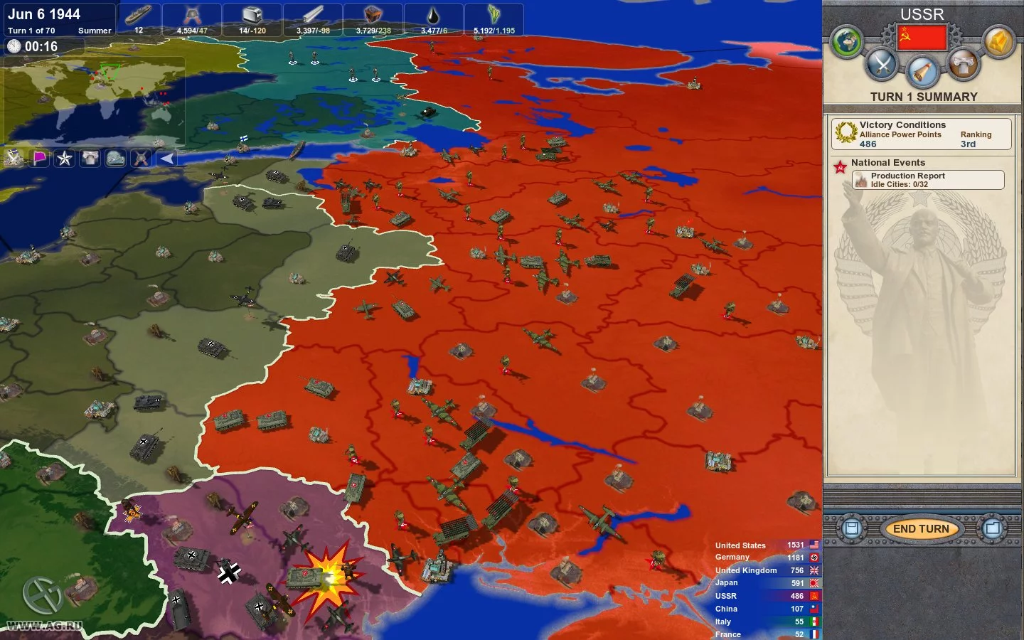 Изображение игры: Making History: The Calm and the Storm