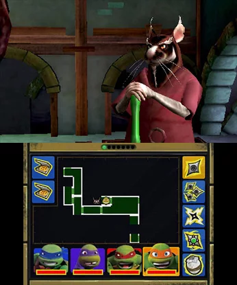 Изображение игры: Teenage Mutant Ninja Turtles: Master Splinter's Training Pack