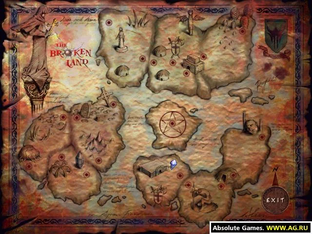Изображение игры: The Broken Land