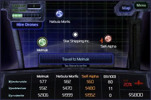 Изображение игры: Star Shipping HD