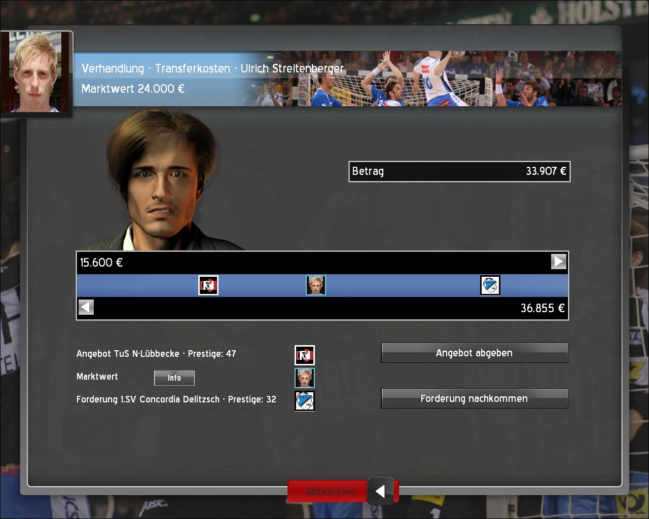 Изображение игры: Handball Manager 2010