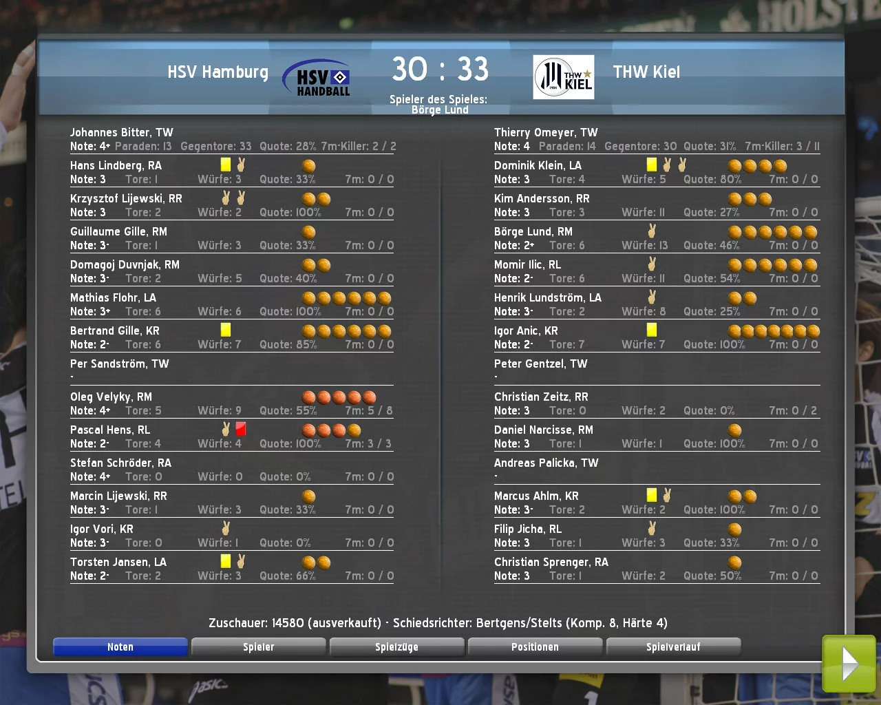 Изображение игры: Handball Manager 2010