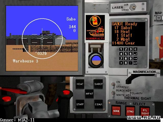 Изображение игры: iM1A2 Abrams: America's Main Battle Tank
