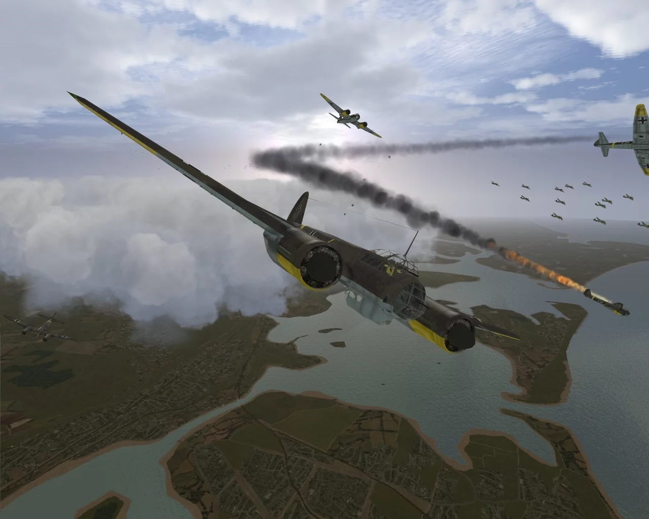 Изображение игры: Air Battles: Sky Defender