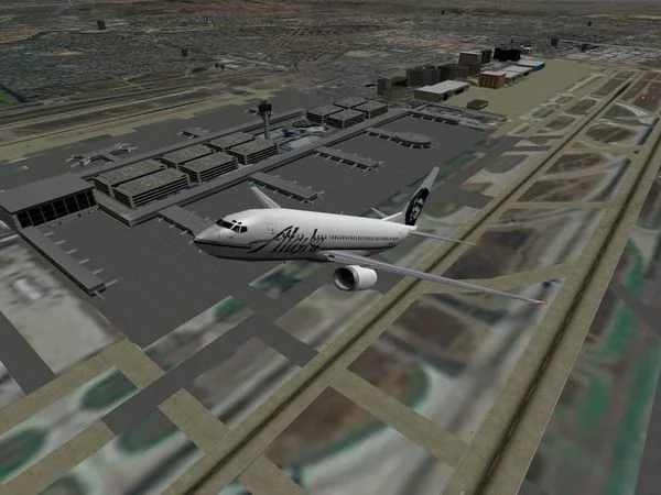 Изображение игры: X-Plane 6