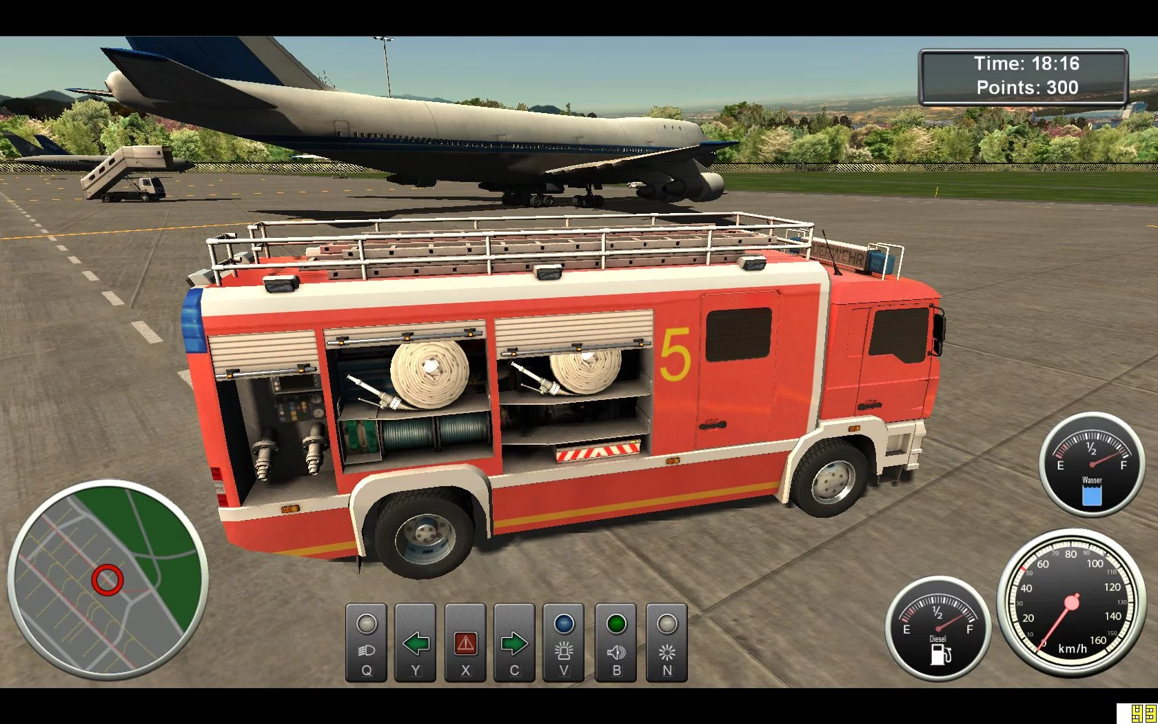 Изображение игры: Airport Firefighter Simulator