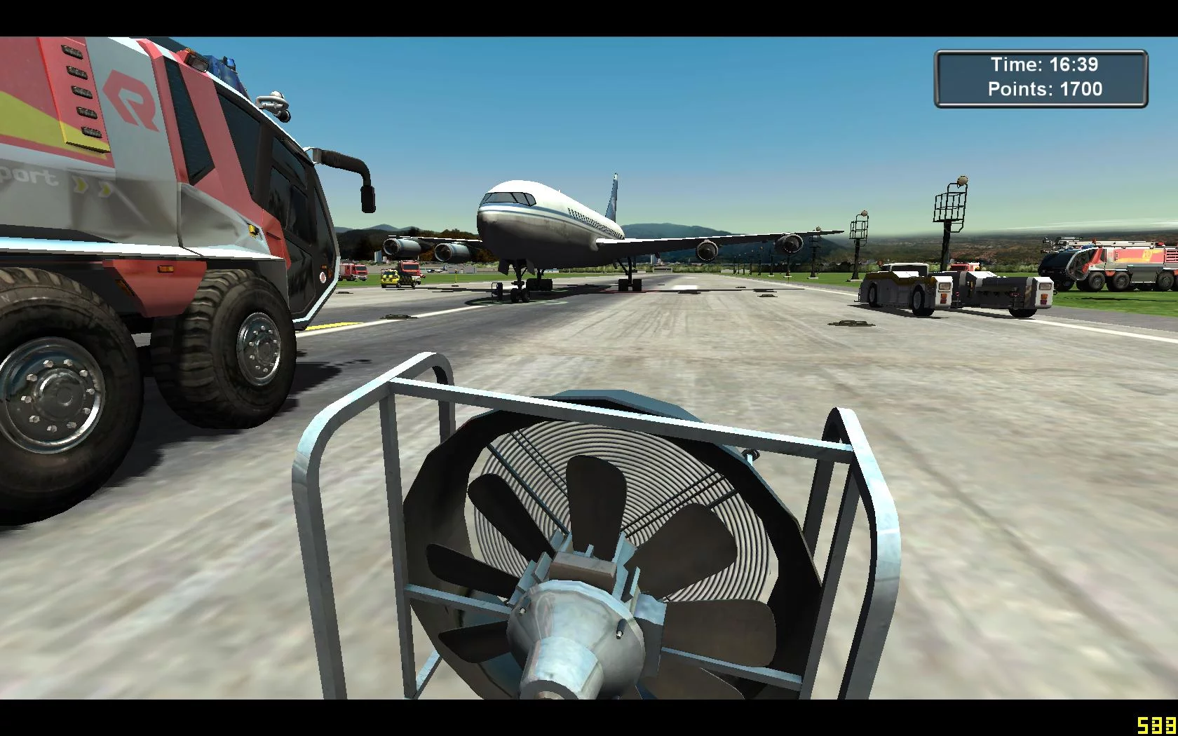 Изображение игры: Airport Firefighter Simulator