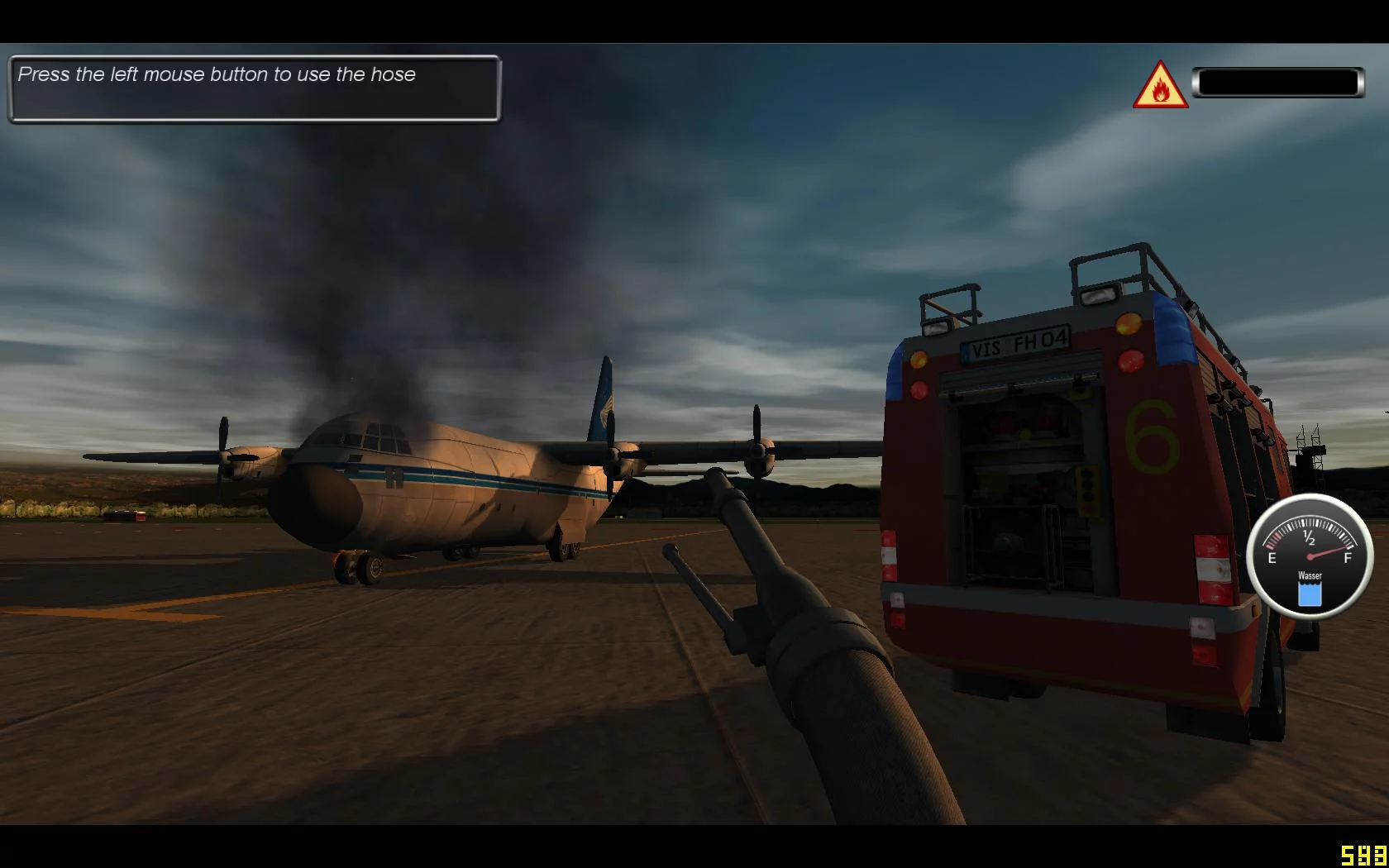 Изображение игры: Airport Firefighter Simulator