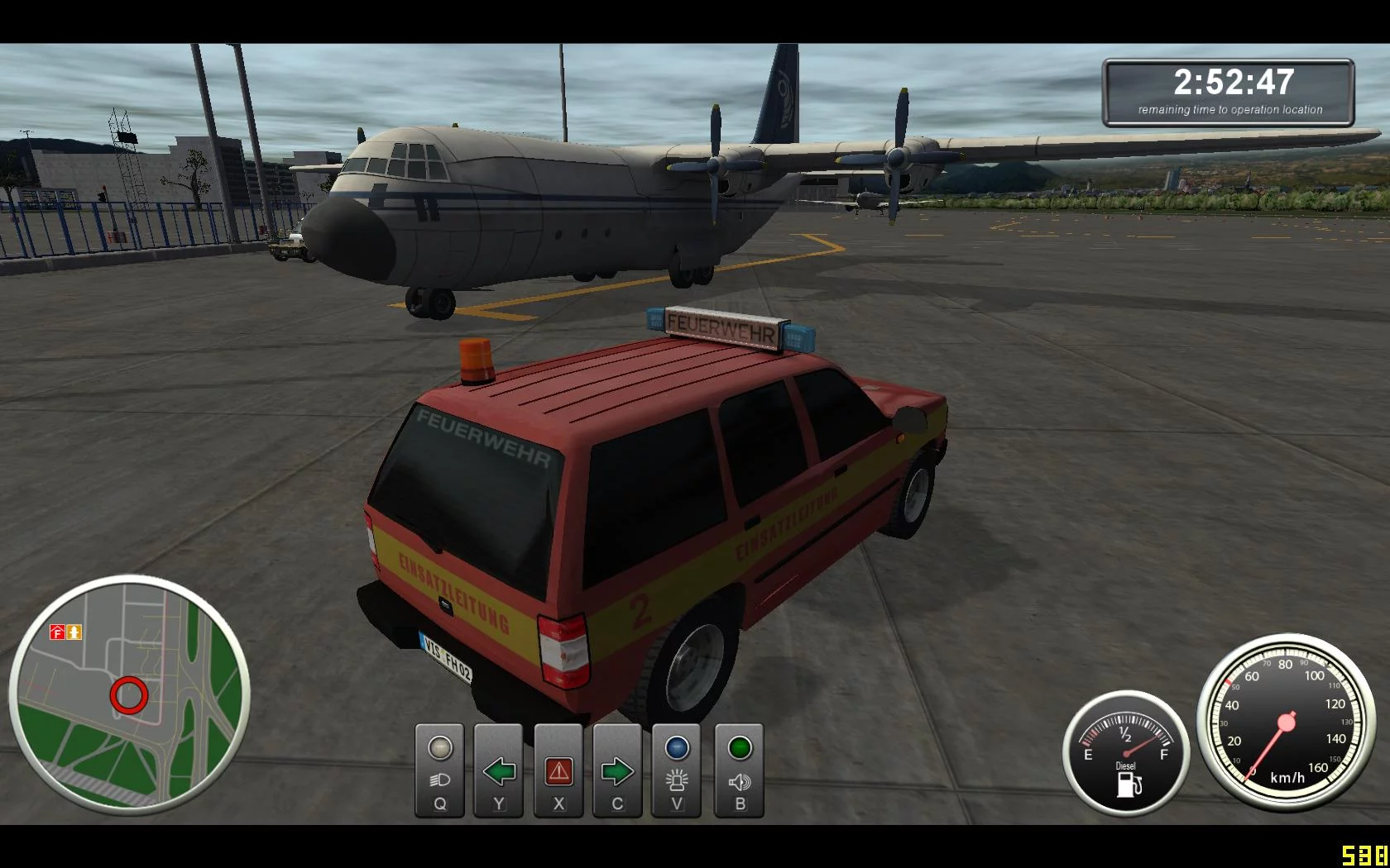 Изображение игры: Airport Firefighter Simulator