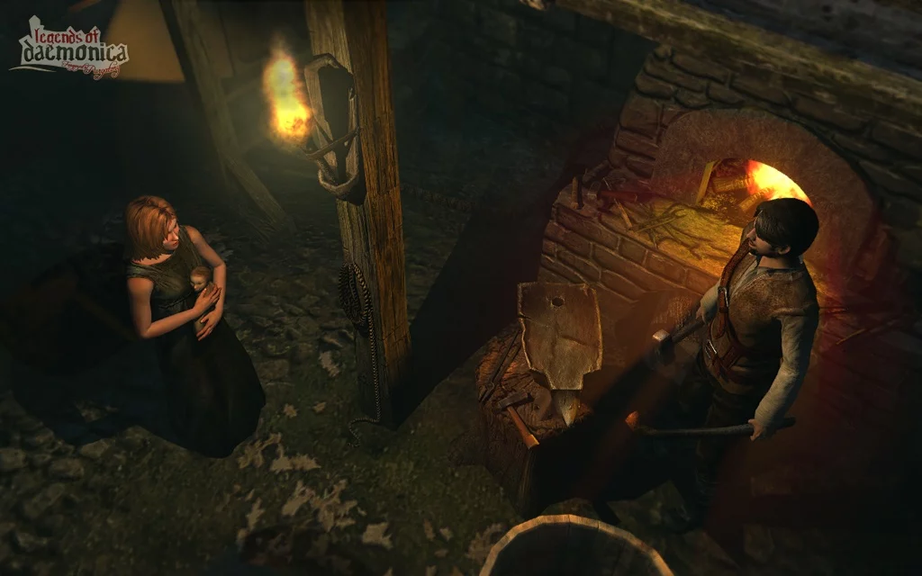 Изображение игры: Legends of Daemonica: Farepoynt's Purgatory