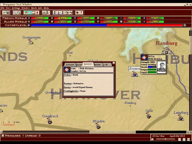 Изображение игры: Wargamer: Napoleon 1813
