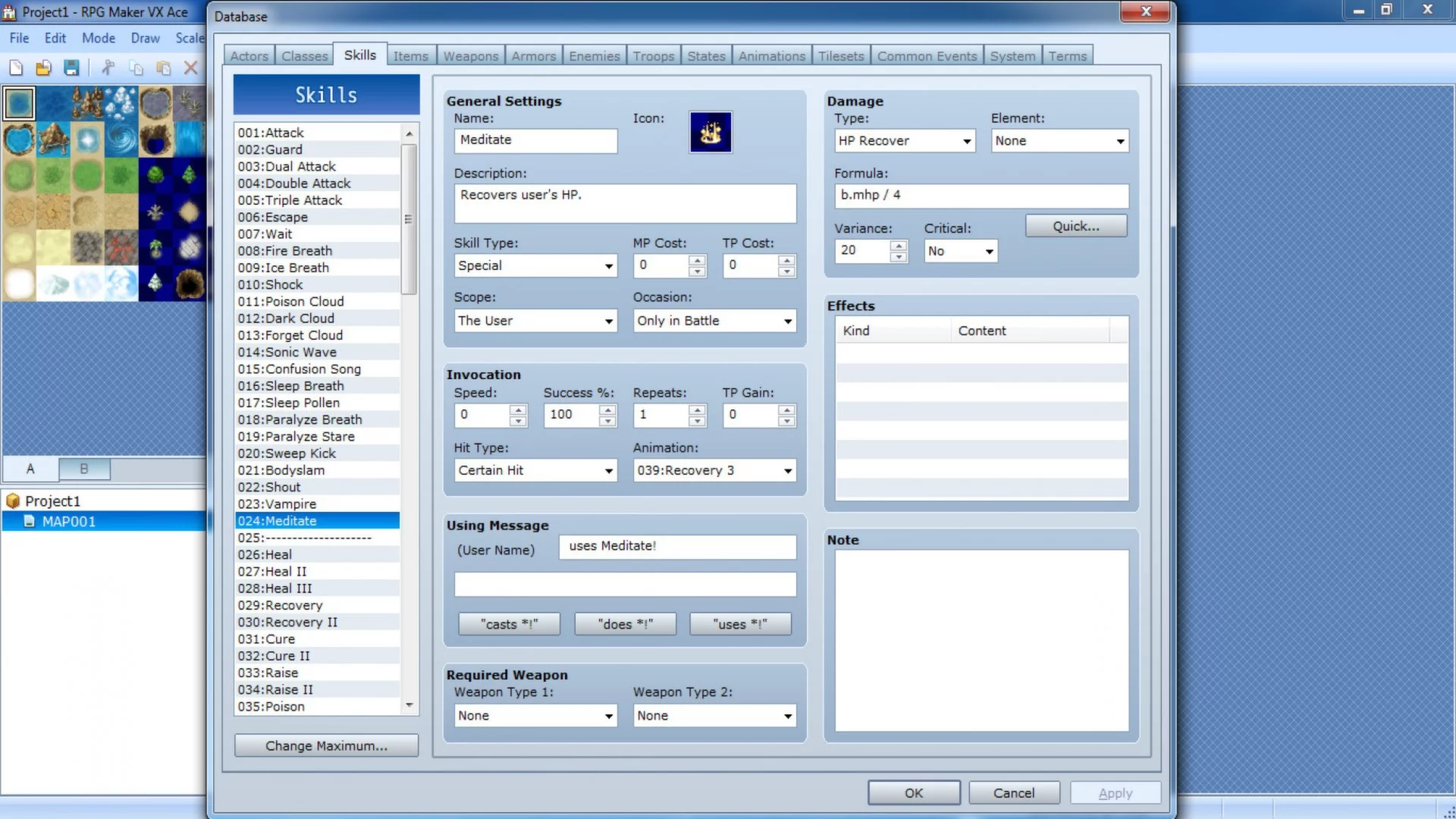 Изображение игры: RPG Maker VX Ace Lite