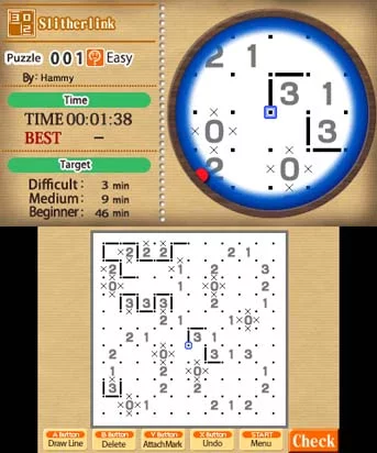 Изображение игры: Slitherlink by Nikoli