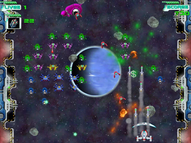 Изображение игры: Galaxy Invaders