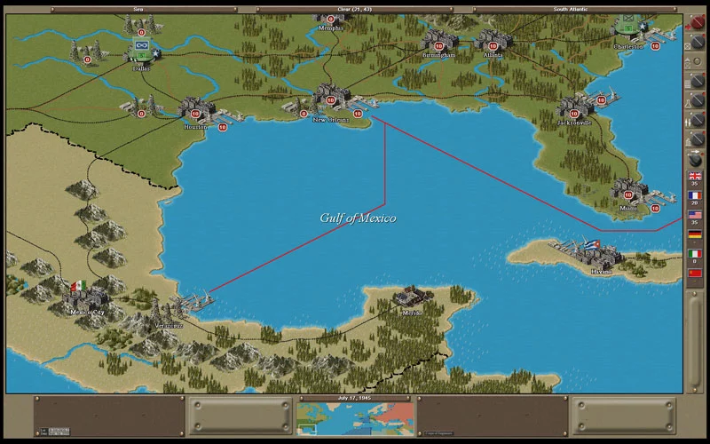 Изображение игры: Strategic Command 2: Patton Drives East