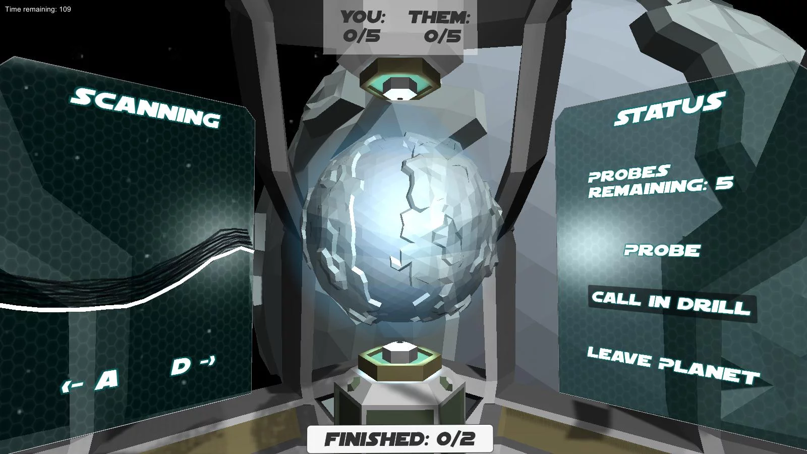 Изображение игры: Deep Space Mine