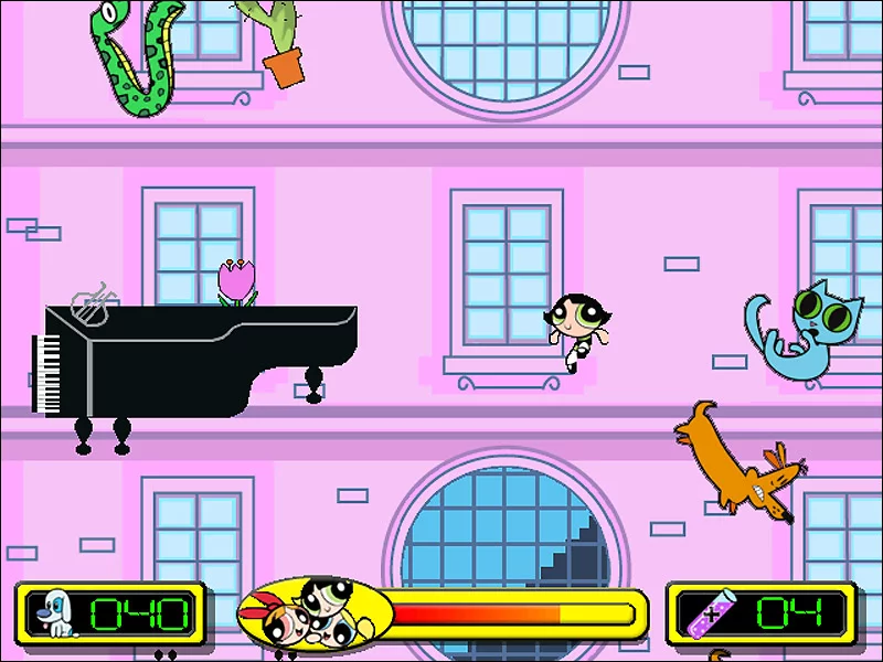 Изображение игры: Powerpuff Girls: Mojo Jojo's Pet Project