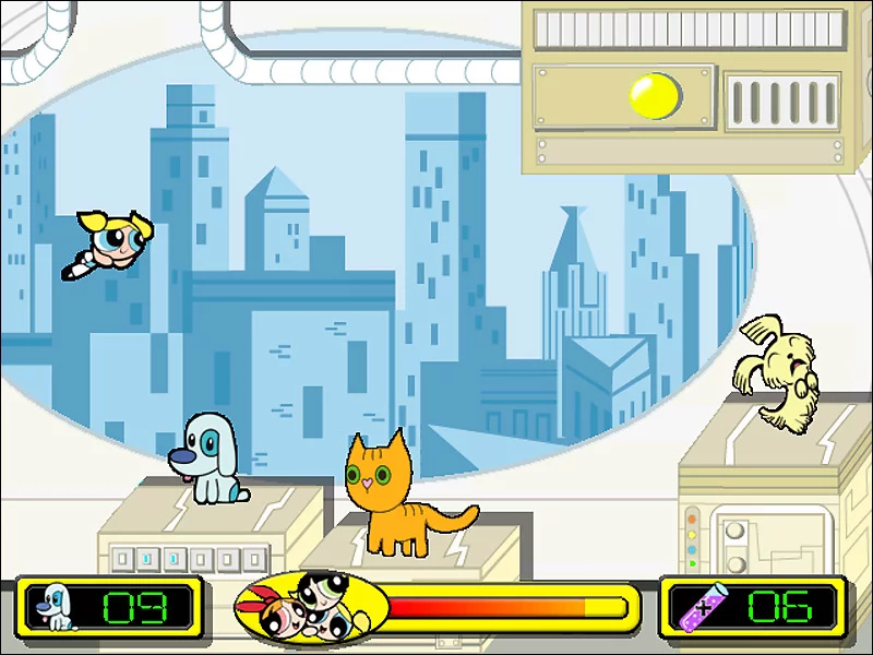 Изображение игры: Powerpuff Girls: Mojo Jojo's Pet Project