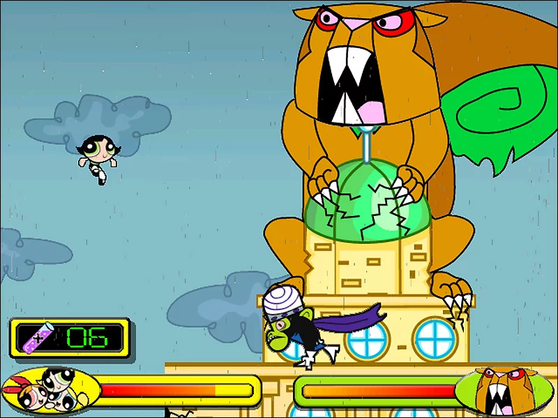 Изображение игры: Powerpuff Girls: Mojo Jojo's Pet Project