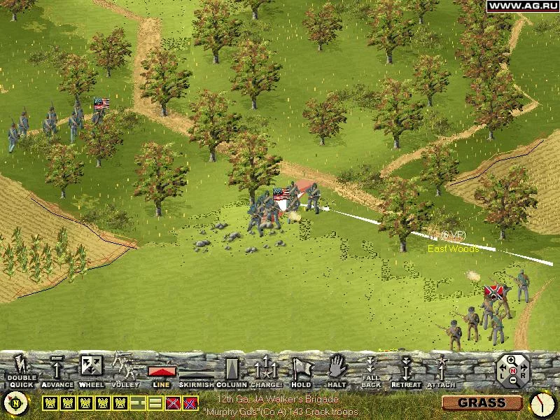 Изображение игры: Sid Meier's Antietam!