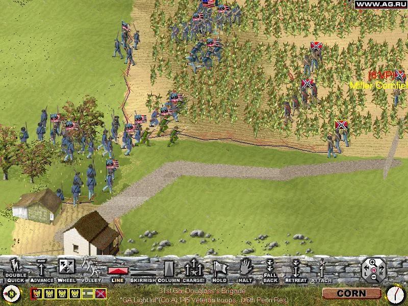 Изображение игры: Sid Meier's Antietam!