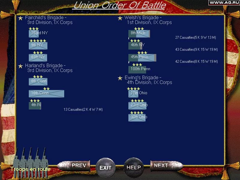 Изображение игры: Sid Meier's Antietam!